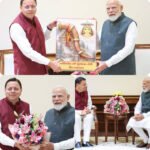 बड़ी खबर: मुख्यमंत्री पुष्कर सिंह धामी ने प्रधानमंत्री नरेंद्र मोदी से की मुलाकात, टिहरी गढ़वाल की मां सुरकंडा सिद्धपीठ की प्रतिकृति भेंट की
