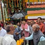 पौराणिक भेड़ू का तमाशा मेले में सम्मिलित हुए पूर्व विधायक विजयपाल सजवाण